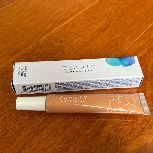 NWB 3 Beauty by PopSugar Be The Boss Lip Gloss 09 Womanizer 0.3 oz - Picture 3 of 8